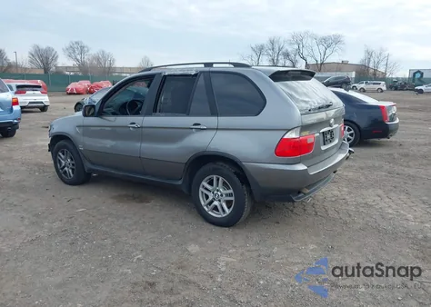 2004 BMW X5 3.0I z USA, uszkodzony, nr VIN 5UXFA13544LU40696